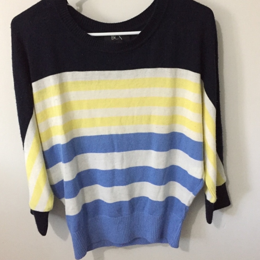 BCX Striped Sweater